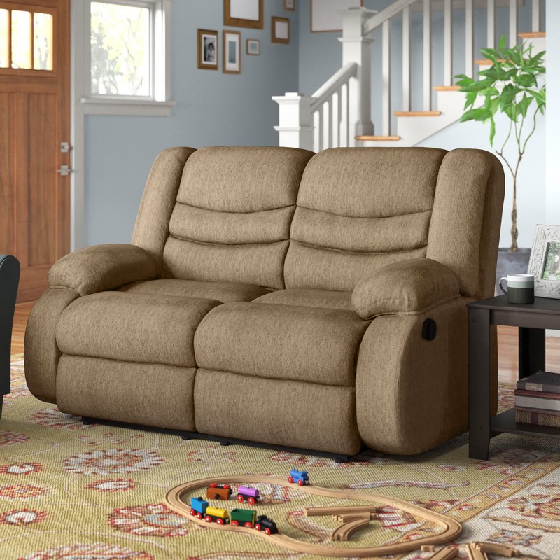 63'' Pillow Top Arm Reclining Loveseat