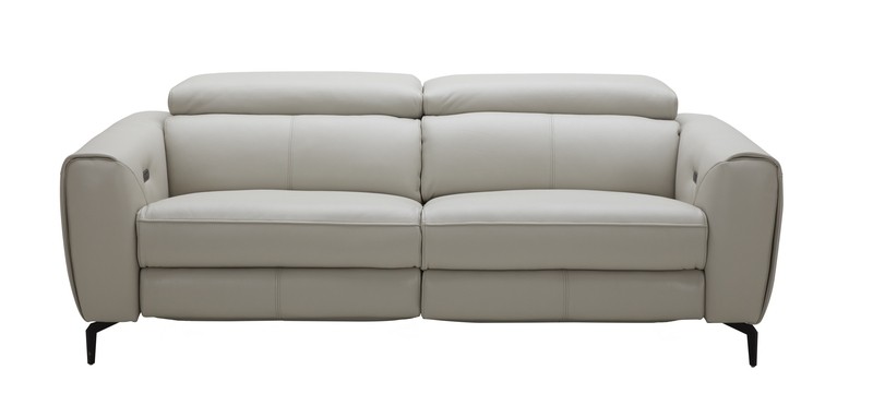 82'' Genuine Leather Square Arm Reclining Sofa