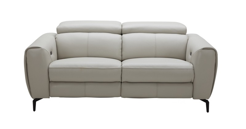 82'' Genuine Leather Square Arm Reclining Sofa
