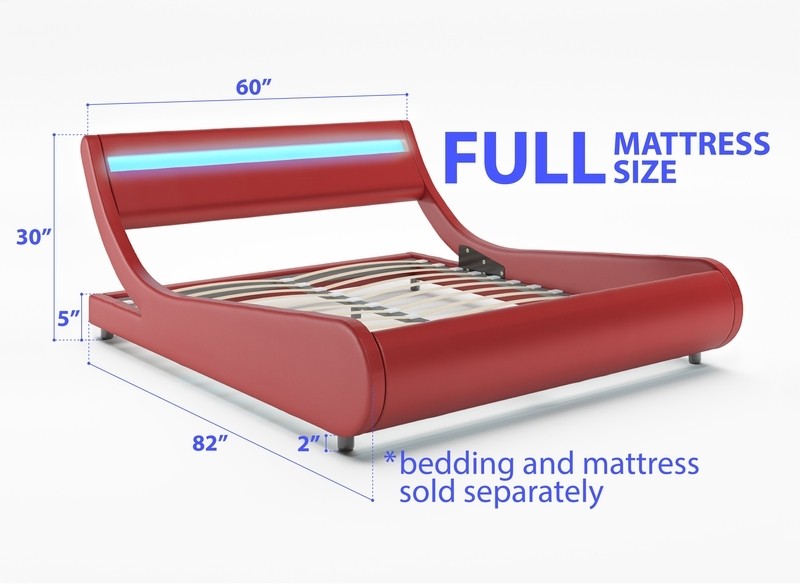 Aaina Upholstered Low Profile Platform Bed