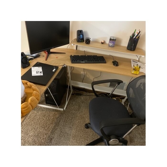 Abeyta Reversible L-Shape Gaming Desk