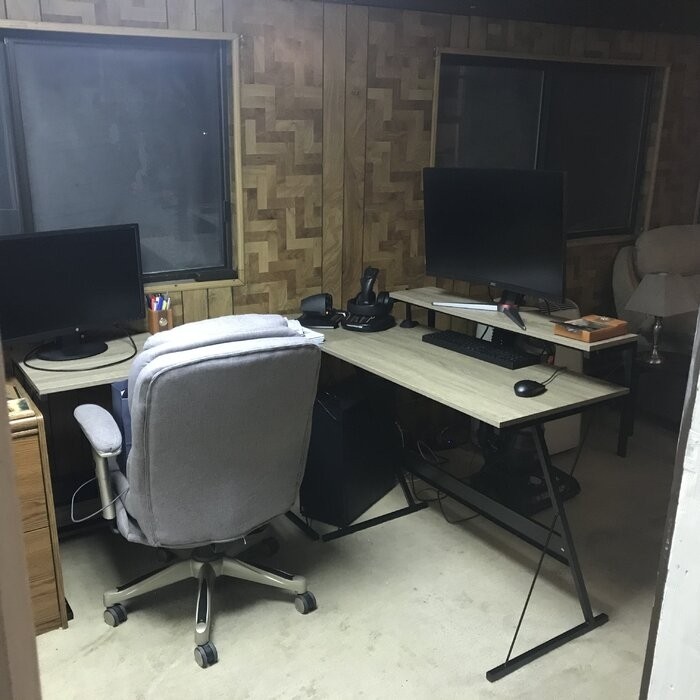 Abeyta Reversible L-Shape Gaming Desk