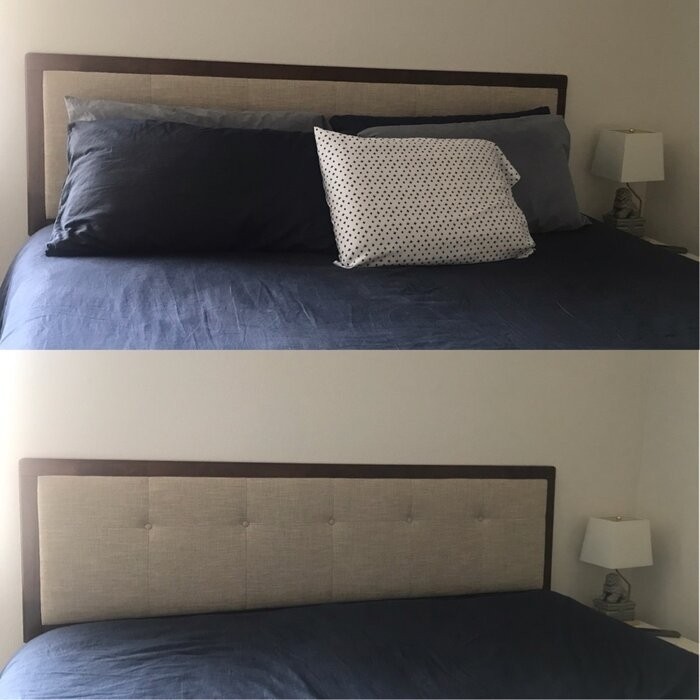 Abrahams Upholstered Panel Headboard