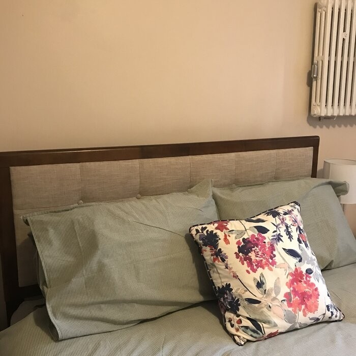 Abrahams Upholstered Panel Headboard