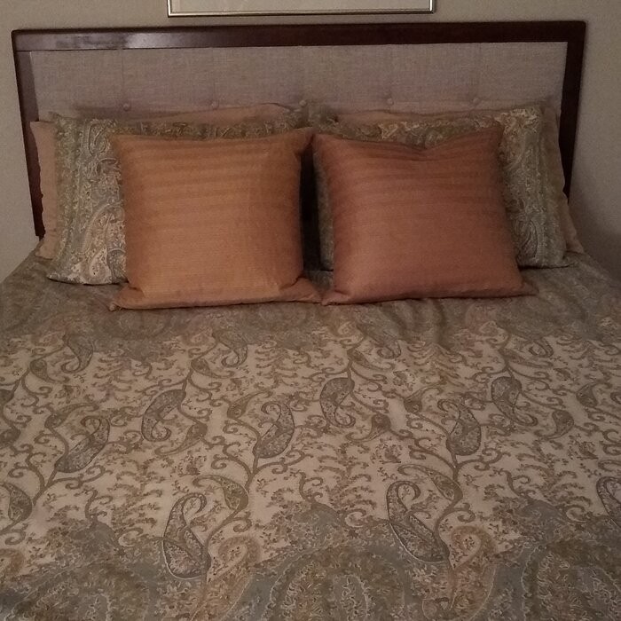 Abrahams Upholstered Panel Headboard