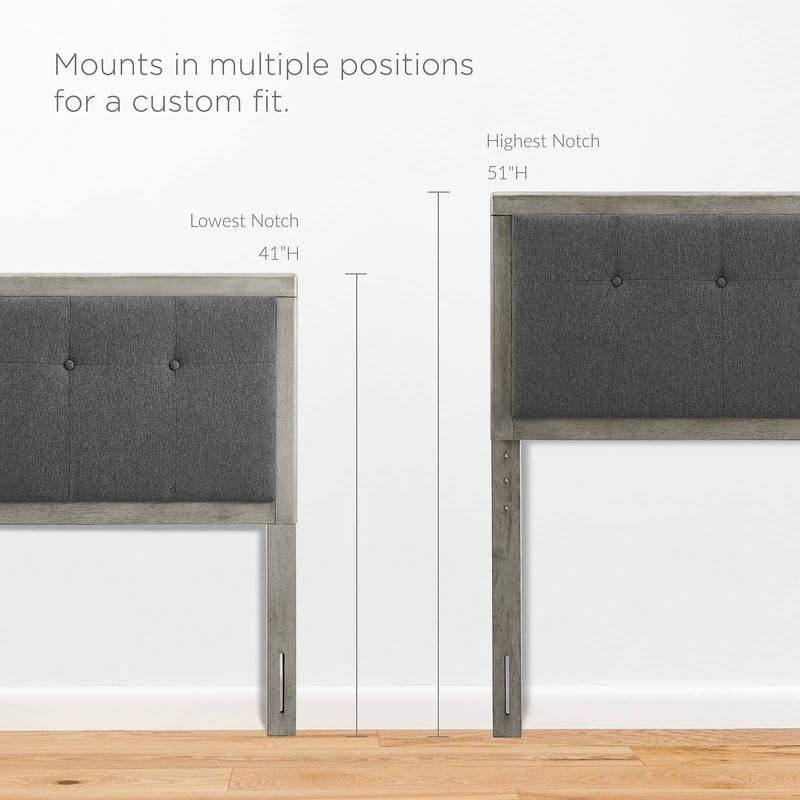 Abrahams Upholstered Panel Headboard