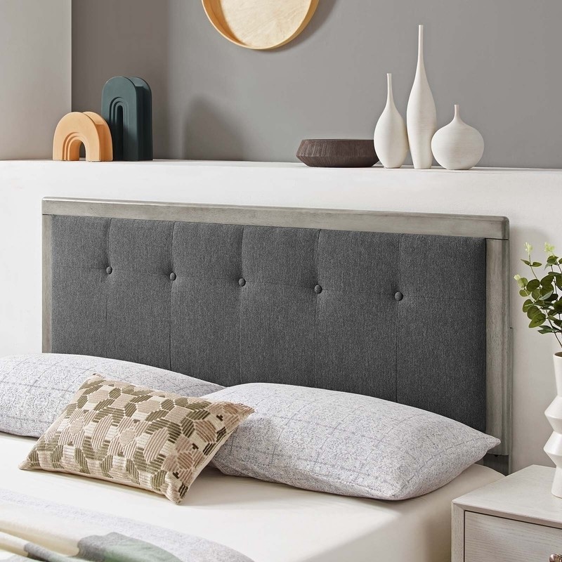 Abrahams Upholstered Panel Headboard