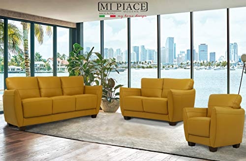 Yellow Leather Sofas Ideas On Foter