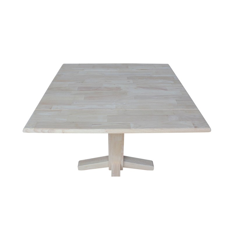 Adelina Drop Leaf Solid Wood Dining Table