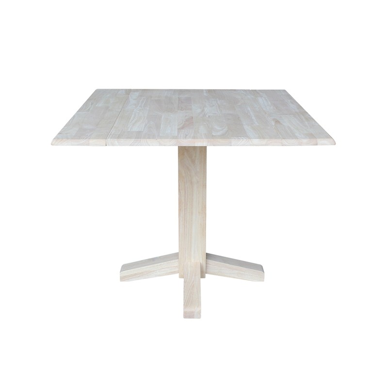 Adelina Drop Leaf Solid Wood Dining Table