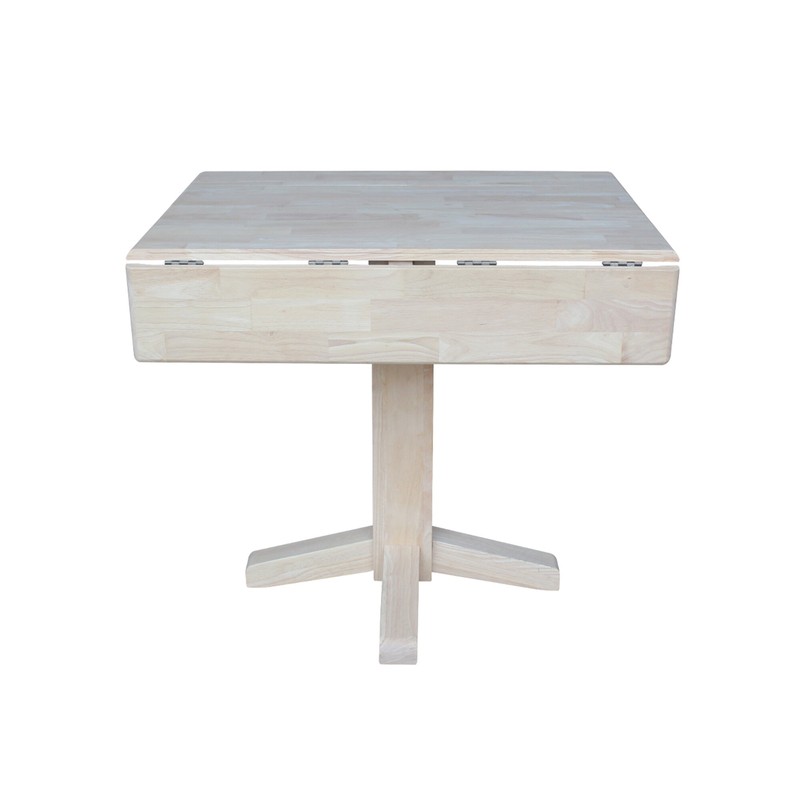 Adelina Drop Leaf Solid Wood Dining Table
