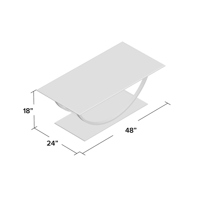 Adelphie Pedestal Coffee Table