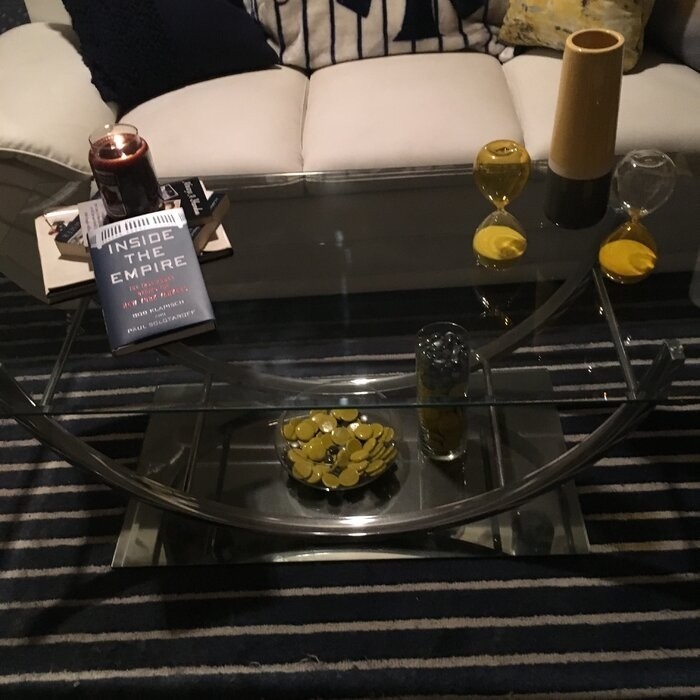 Adelphie Pedestal Coffee Table