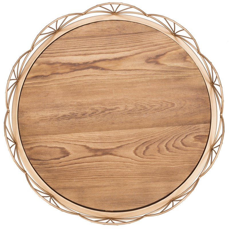 Adore Round Ottoman/Coffee Table Tray