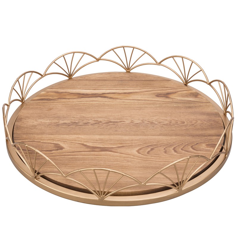 Adore Round Ottoman/Coffee Table Tray