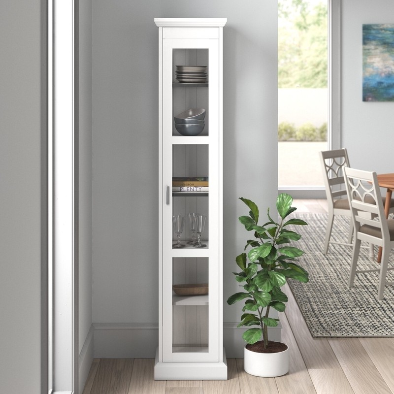 Adreanna 15.75'' Wide Curio Cabinet