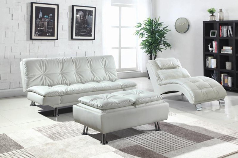 Aidenjoseph 44.5'' Wide Leather Match Tufted Rectangle Storage Ottoman with Storage