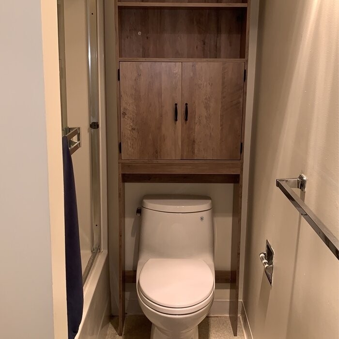 Aidie 24.8'' W x 76.8'' H x 7.87'' D Over-The-Toilet Storage