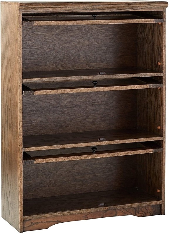 Aieden 46.3'' H x 33'' W Barrister Bookcase