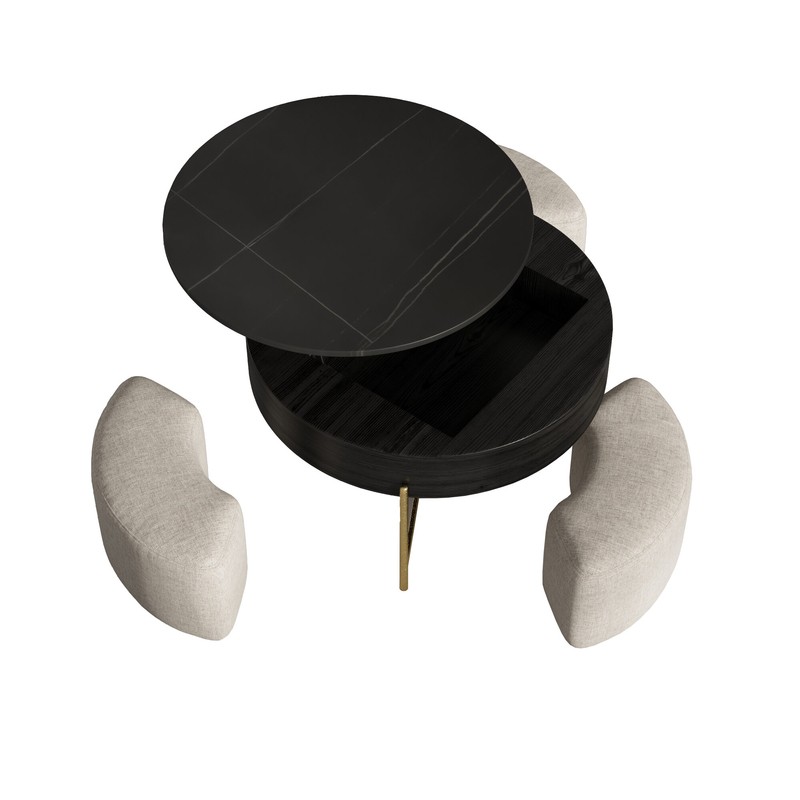 Akos Lift Top Frame Coffee Table with Storage