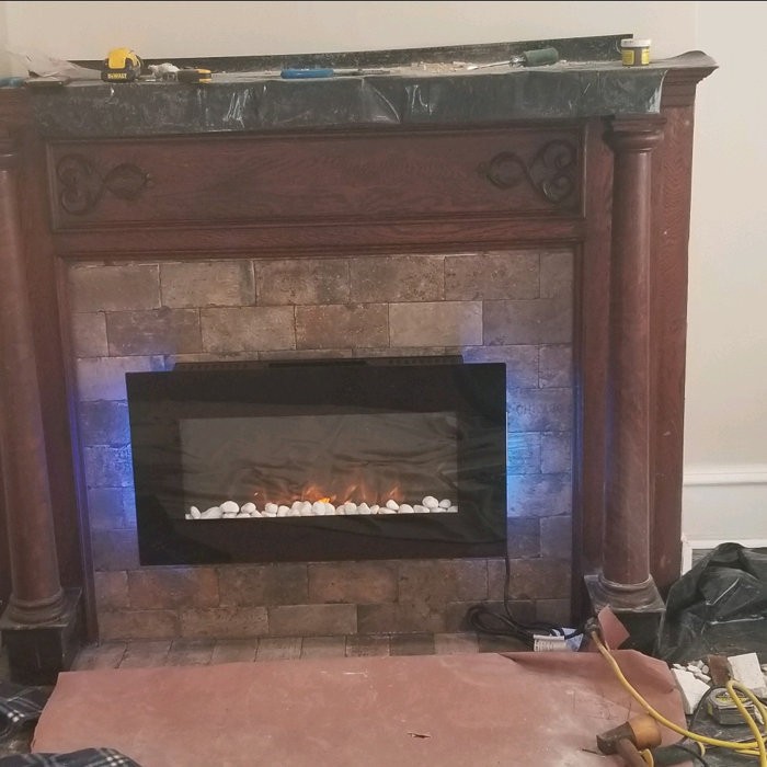 Albee Electric Fireplace