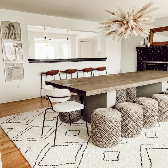 Alexander Solid Oak Dining Table