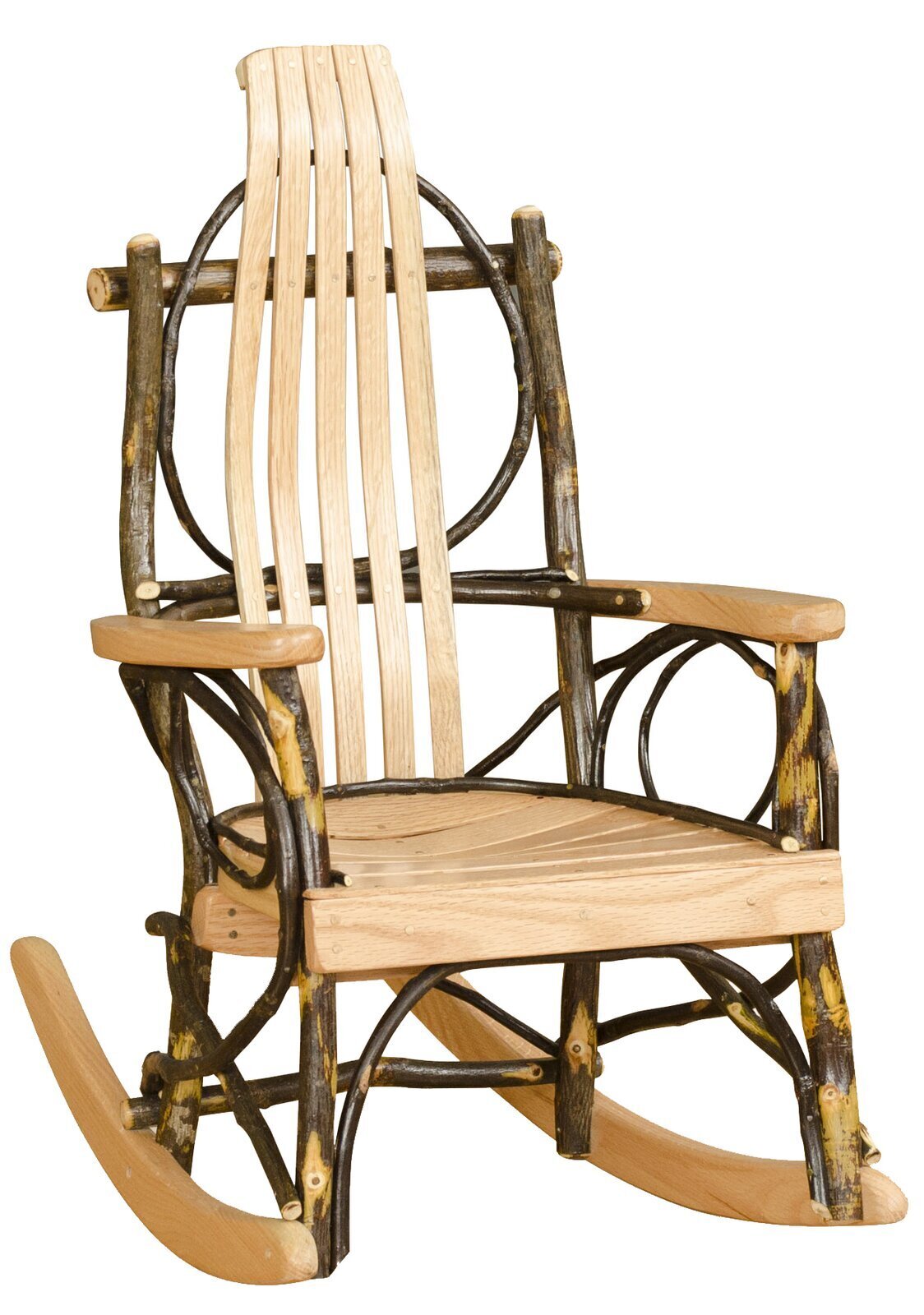 All Wooden Unique Rocking Chair