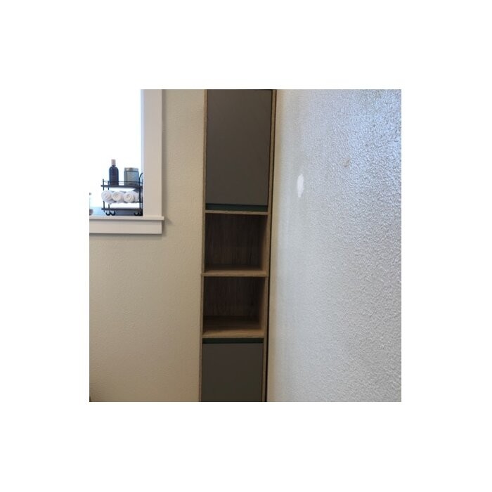 Alquan 11.8'' W x 66.3'' H x 11.8'' D Linen Cabinet