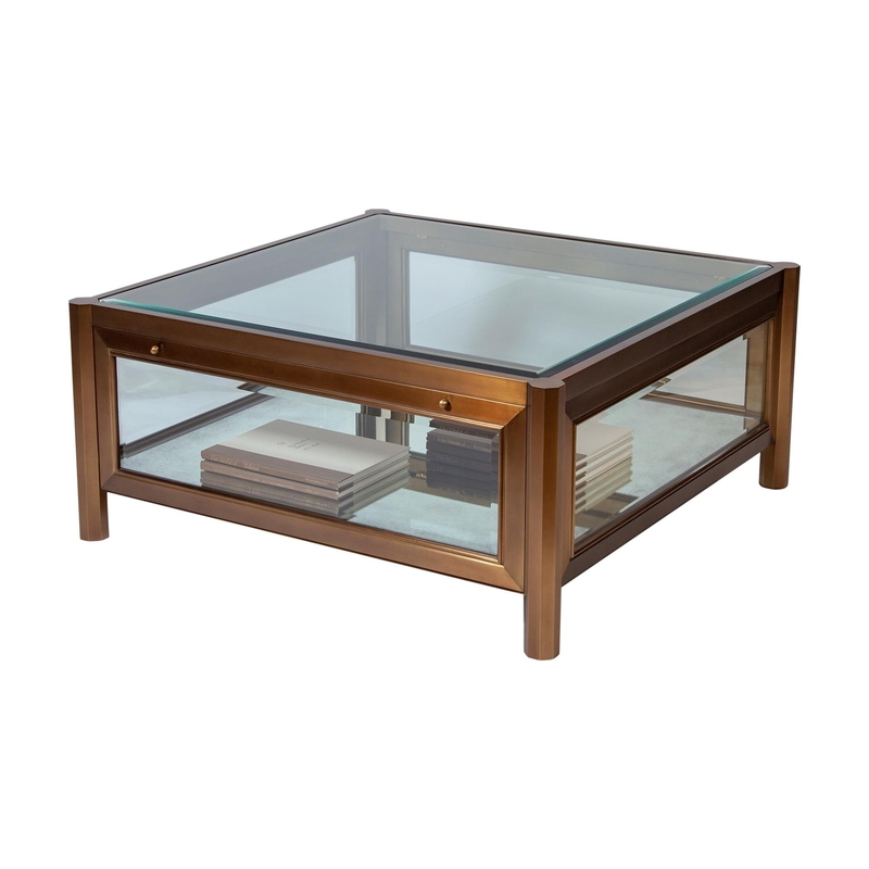 Apothecary Coffee Table with Storage