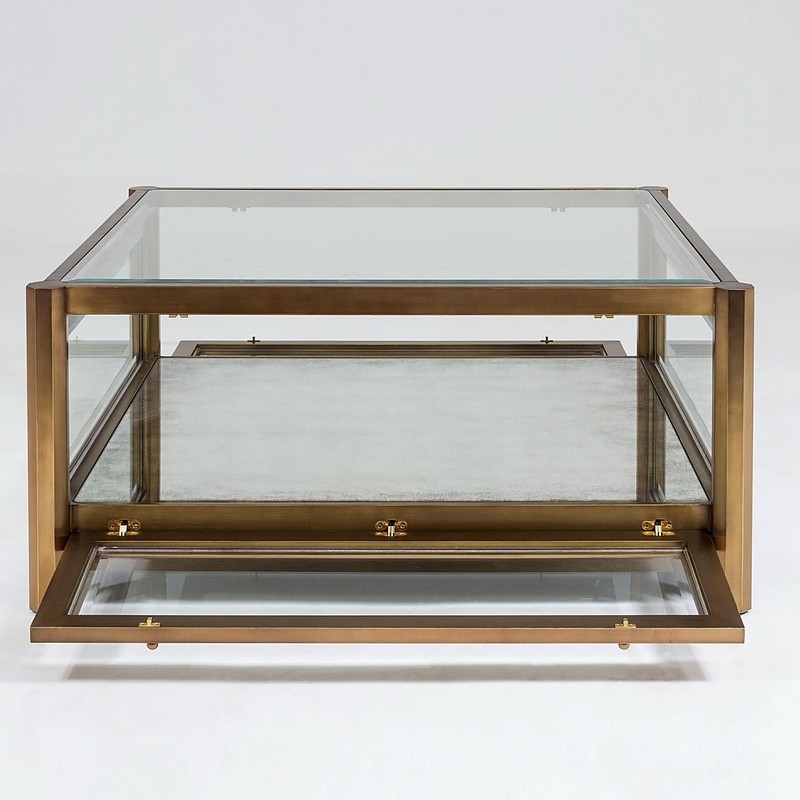 Apothecary Coffee Table with Storage