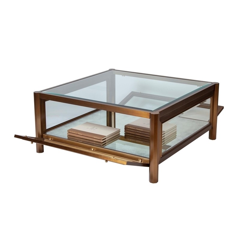 Apothecary Coffee Table with Storage