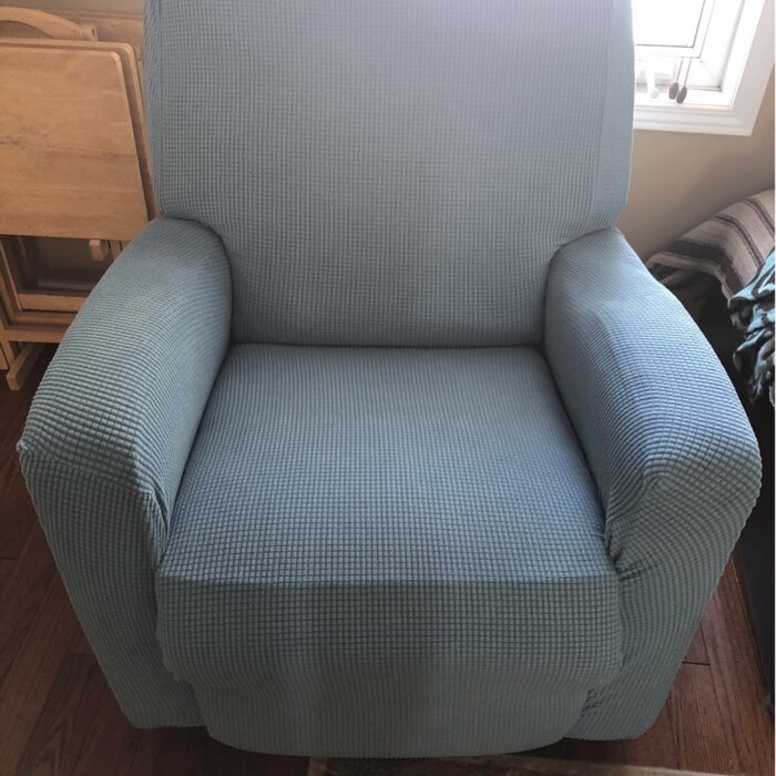 Arainy High Stretch Anti-Slip Box Cushion Recliner Slipcover