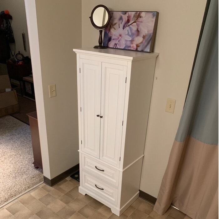 Arapahoe 24'' W x 62.25'' H x 16'' D Linen Cabinet