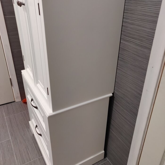 Arapahoe 24'' W x 62.25'' H x 16'' D Linen Cabinet