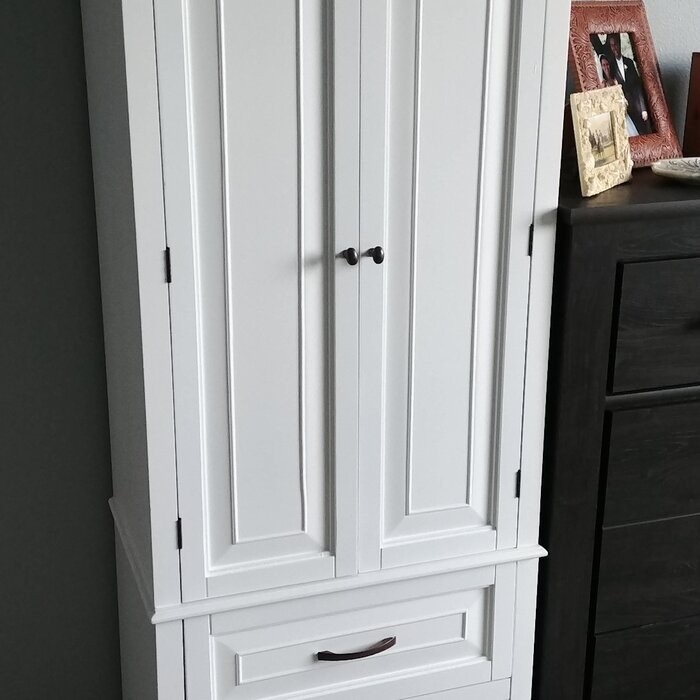 Arapahoe 24'' W x 62.25'' H x 16'' D Linen Cabinet