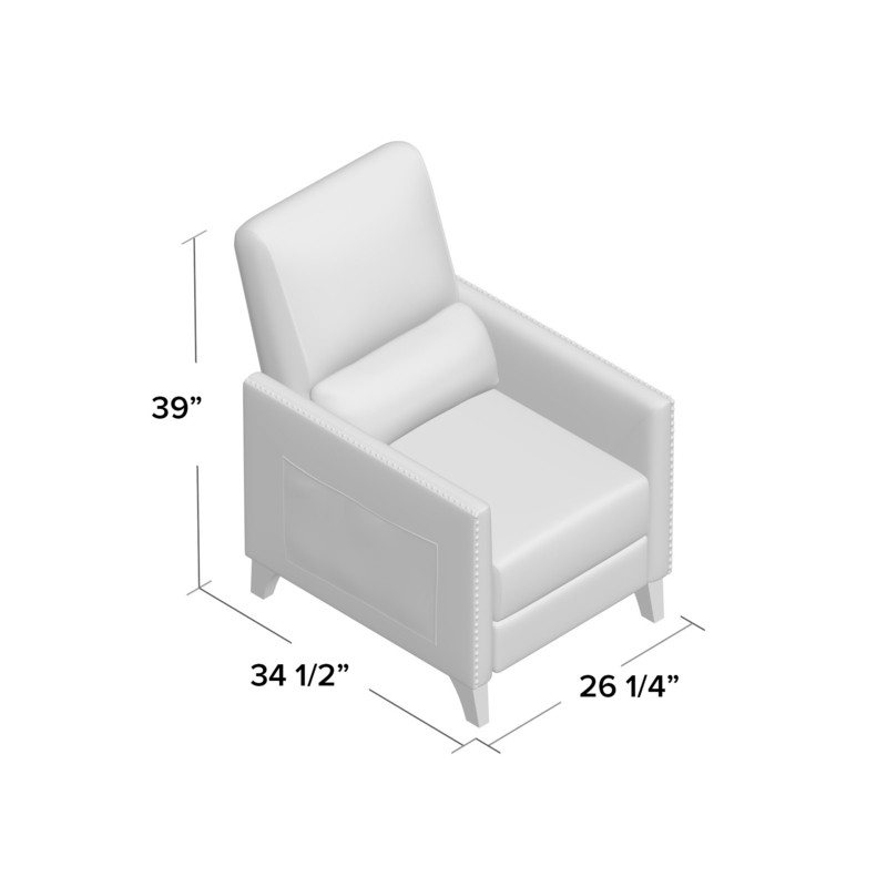 Aresha 26.25'' Wide Manual Standard Recliner