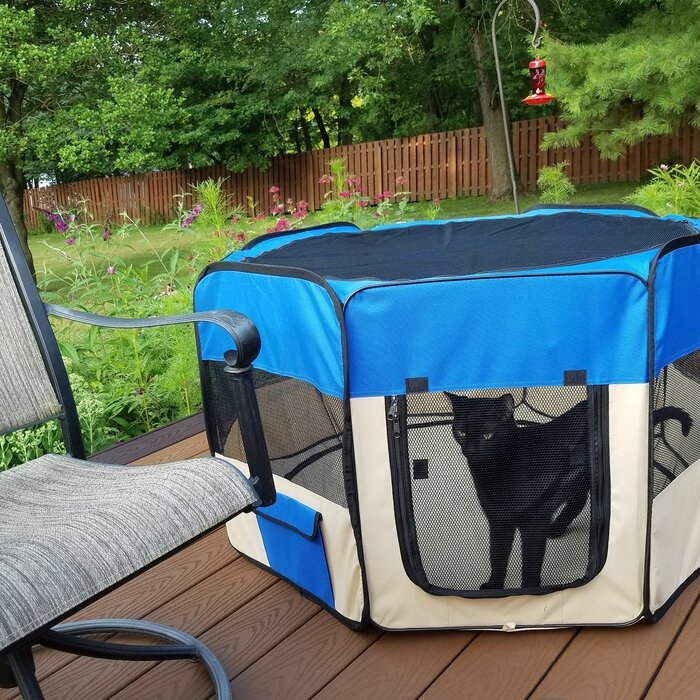 Armarkat Portable Outdoor Playpen with Door