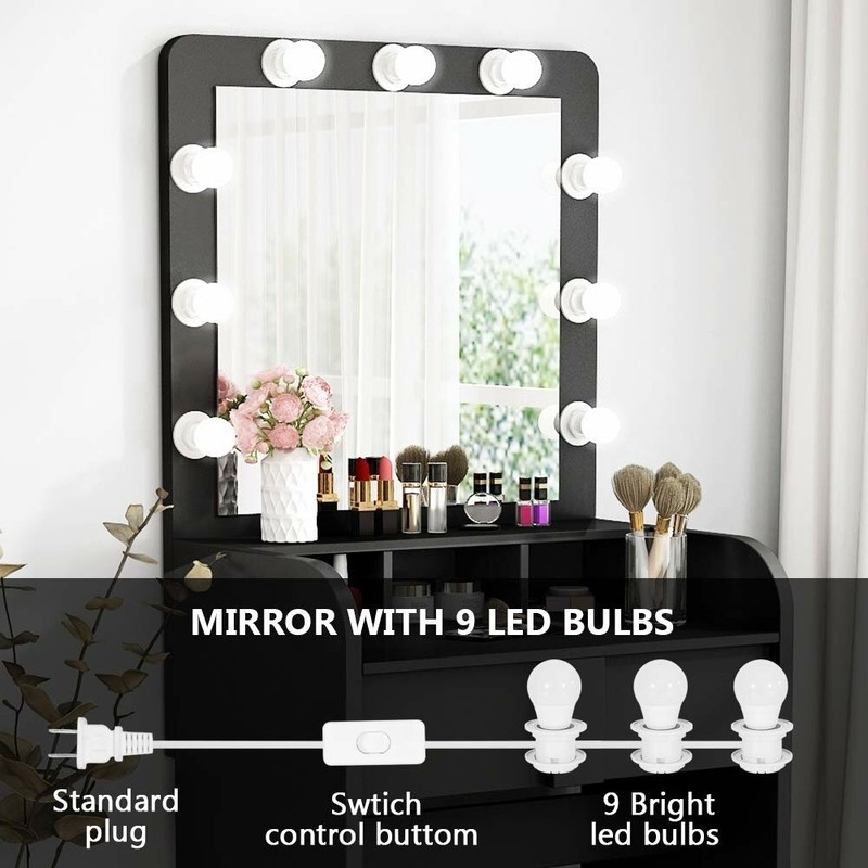 Baldon 27.6'' Wide Vanity with Mirror