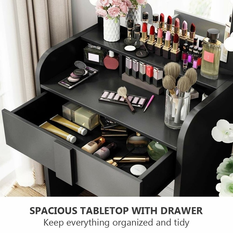 Baldon 27.6'' Wide Vanity with Mirror