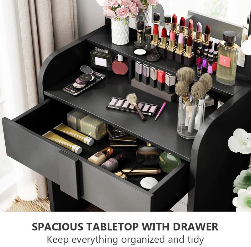 Baldon 27.6'' Wide Vanity with Mirror