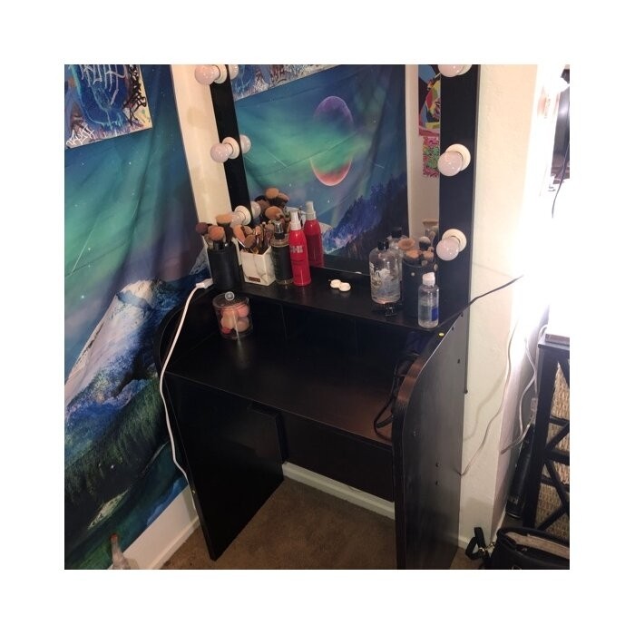 Baldon 27.6'' Wide Vanity with Mirror