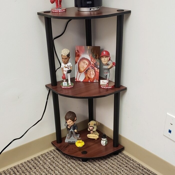 Baril 29.6'' H x 11.6'' W Corner Bookcase