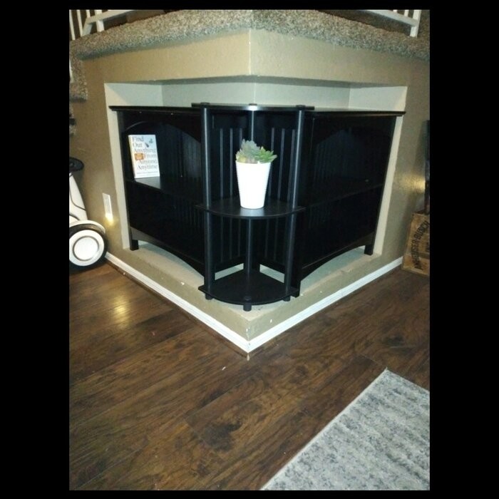 Baril 29.6'' H x 11.6'' W Corner Bookcase
