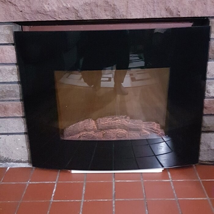 Bartow 25.5'' W Surface Wall Mounted Electric Fireplace