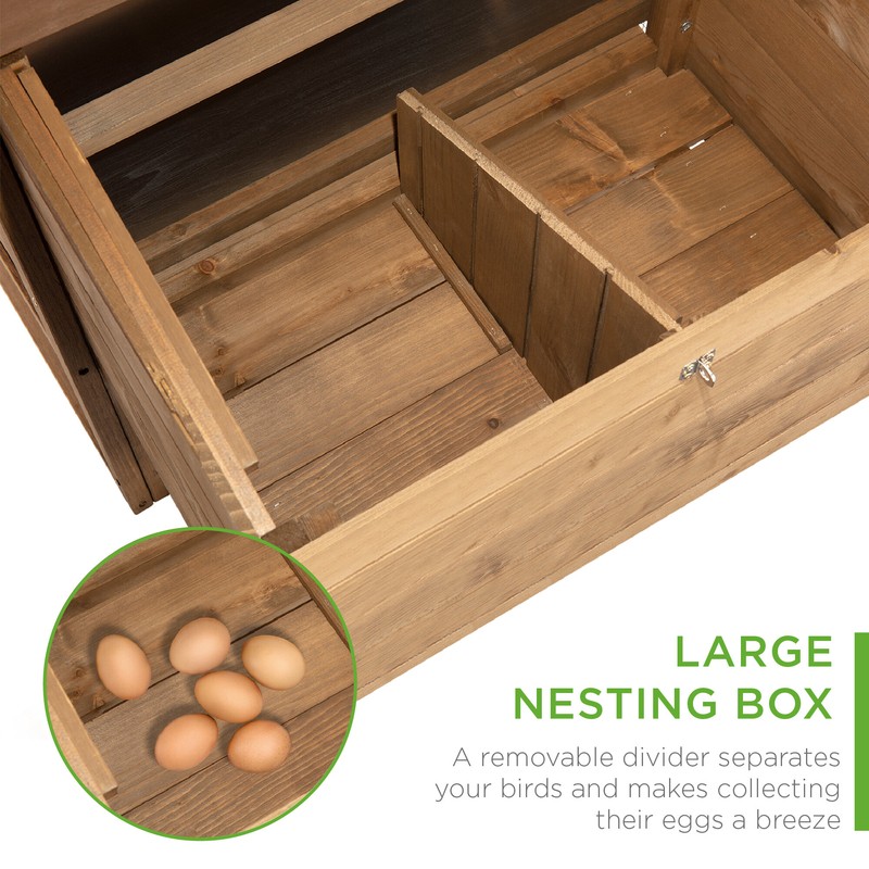 Bedi Chicken Coop with Chicken Run For Up To 5 Chickens