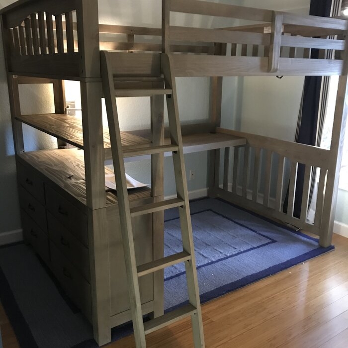 Wood Bunk Bed With Desk Underneath - Ideas on Foter