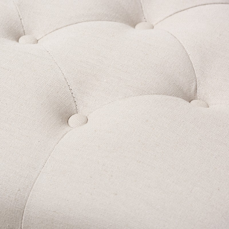 Bem French Country Upholstered Storage Bench