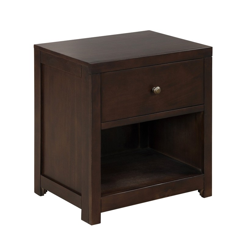 Benfer Bedroom Elegant Furniture 3 Piece Set, Queen Bed + 2 Nightstand, Pine Wood Frame