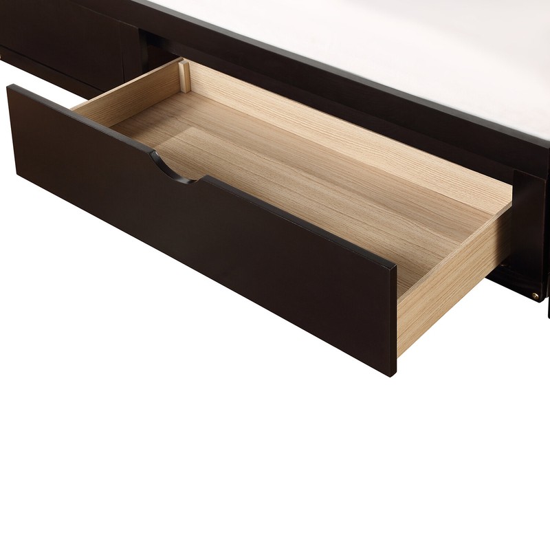 Berteau Twin Solid Wood Daybed with Trundle