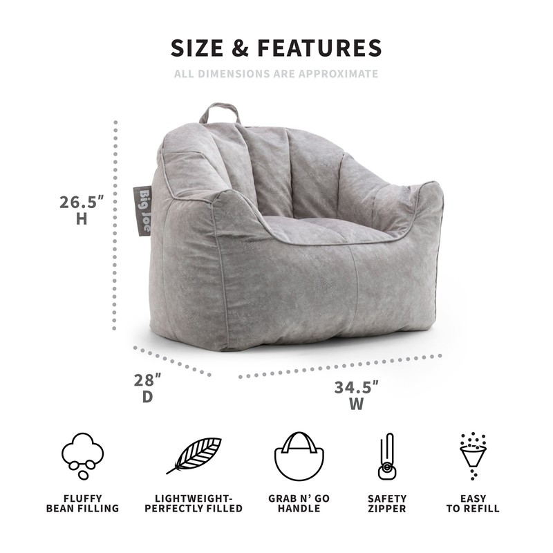 Big Joe Hug Standard Bean Bag Chair